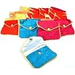 24 Jewelry Chinese Silk Pouches Chain Gift Display 3.5"