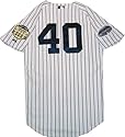 New York Yankees Chien Ming Wang Authentic Home Jersey All Star and Stadium Patches