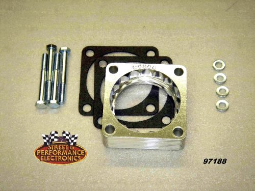 Street and Performance Electronics 97188 Helix Power Tower Plus Throttle Body Spacer 2005-2007 Toyota Corolla 1.8L DOHC (1ZZFE)