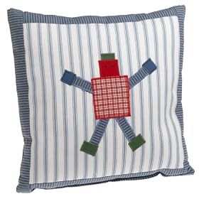 Sumersault Robots Decorative Cushion