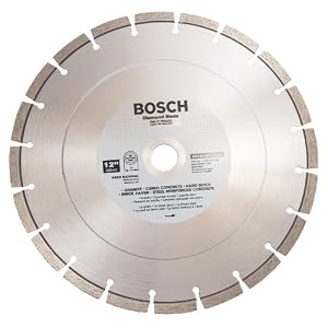 Bosch DB1264 Premium Plus 12-Inch Dry or Wet Cutting Segmented Diamond Saw Blade with... by Bosch