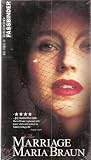 The Marriage of Maria Braun [VHS]