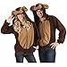 RG Costumes costume's Bailey Bear Hoodie, Brown/Tan, Large