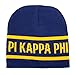 Pi Kappa Phi Skull Cap Letter Winter Beanie Hat Greek Cold Weather Winter