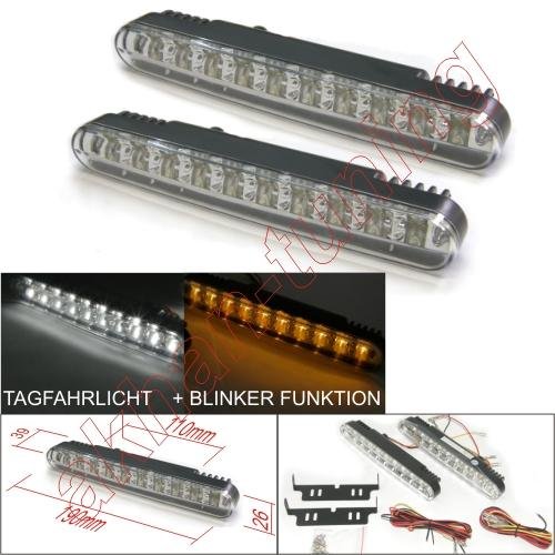 TL01 DRL Tagfahrlicht + Blinkfunktion