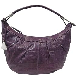 Franco Sarto Pyramid Croco Purple Hobo