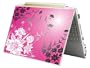 Bundle Monster MINI NETBOOK Laptop Notebook Skin Sticker Cover Art Decal - 7" 8" 9" 10" - Fit HP Dell Asus Acer Eee Compaq MSI - Pink Floral