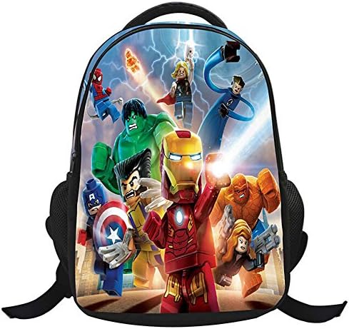 Generic Lego Movie Cartoon Schoolbag Pupils Shoulders Bag Kids Backpack (Style4)