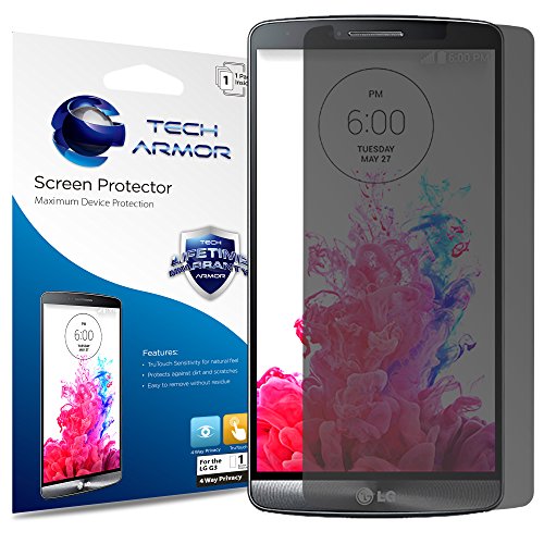 Tech Armor LG G3 4-Way, 360 Degree, Privacy Screen Protector - Hassle-Free Lifetime Warranty [1-Pack]