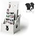 Porcelain Letter Holder featuring the Border Collie (6 inches tall)
