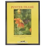 Metal poster frame, gold, 24 x 36