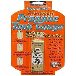 Removable Accu-Level Propane Tank Gauge with Magnetic back