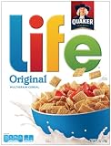 Quaker Life Cereal, Original, 13-Ounce Boxes (Pack of 4)
