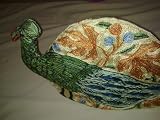 Pure Silk Tea Cosy - Peacock