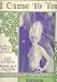 I Came to You - Monte Blue in Skin Deep (Cover Photo: Betty Compson)