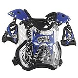 Answer Racing Apex Youth Roost Deflector Dirt Bike Motorcycle Body Armor - Blue Youth by Answer