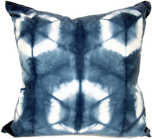 Navy Blue Geometric Pillow - Donut