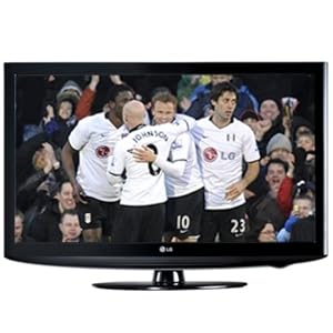 LG 26 LH 2000 66 cm (26 Zoll) HD-Ready LCD-Fernseher mit integriertem DVB-T / DVB-C Tuner schwarz