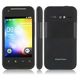 Touch S610 3G Dual Sim Android Smartphone (3,5" Multitouch-Display, GPS, UMTS, WLAN, Bluetooth, USB) schwarz