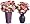 California Mini-Carnations Flower Bouquet - Free Fast Shipping - Double Bouquet - 50 Stems - Free Fast Shipping
