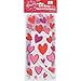 Valentine's Day Hearts Cellophane Bags, 20ct