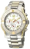 REACTOR Men's 75102 Critical Mass Chronograph White Dial Two-Tone Watch