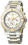 REACTOR Men's 75102 Critical Mass Chronograph White Dial Two-Tone Watch