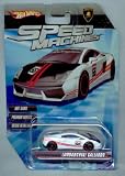 Hot Wheels Speed Machines Lamborghini Gallardo WHITE 1:64 Scale