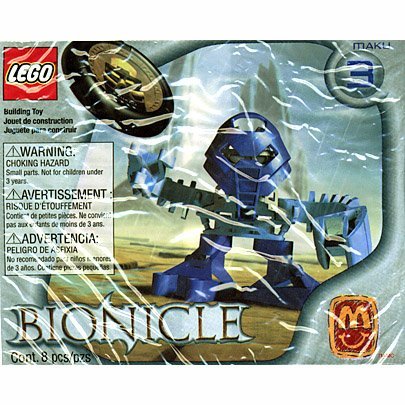 Maku 1390 - Lego McDonalds 2002 Euro Bionicle Tohunga Matoran by Legos Bionicle