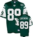 Jerricho Cotchery New York Jets Green NFL Replica Jersey
