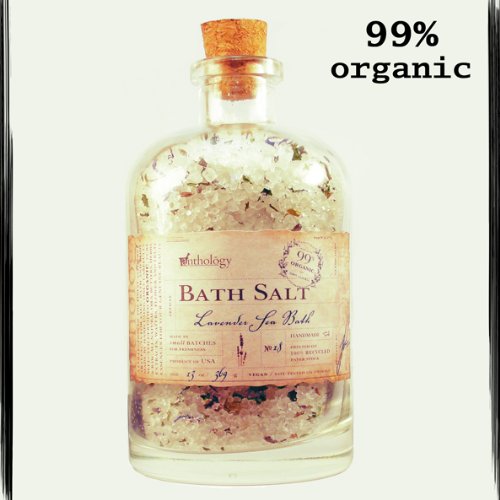 Organic Bath Salt - Dead Sea Spa - Lavender 13oz