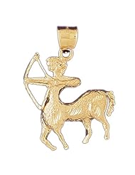 CleverEves 14K Gold Zodiac Pendant 14.3 - Gram(s)