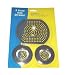from My Bargains Online Shop 3 Pcs Sink Strainer Filter Set