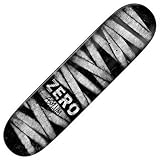 Zero Asylum Skateboard Deck - 7.625 in. x 31.25 in. - White