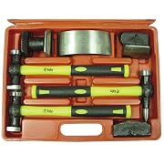 Astro Pneumatic 5510 7-Piece Body Hammer and Dolly Set