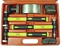 Astro Pneumatic 5510 7-Piece Body Hammer and Dolly Set