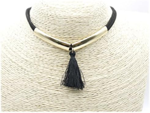 Sud Silk Tassel Pendant Harajuku Collarbone Chain
