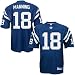Reebok NFL Equipment Indianapolis Colts #18 Peyton Manning Royal Blue Authentic Football Jersey