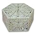 Soapstone jewelry box, 'Wings'