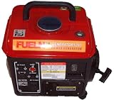 1250 watt Gas Generator: camping,gasoline,2 hp,2 stroke,FUELN