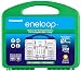 Eneloop Panasonic KJ17MCC82A Power Pack, 8AA, 2AAA, 2 C Adapters, 2 D Adapters, Advanced Individual Battery Charger and Plastic Storage Case