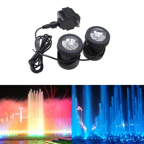 Submersible LED Fountain Lights, IMAGE® Underwater25W 200MA Landscape