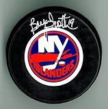 Bryan Trottier Autographed New York Islanders Puck