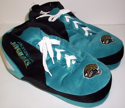 Jacksonville Jaguars NFL Plush Sneaker Slippers