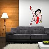 Betty Boop Wall Decal Wall Decor 30" x 19"
