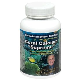 Coral Calcium Supreme 1000mg Formulated & Endorsed by Bob Barefoot 90 caps NEW Improved Formula