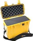 Pelican 1430 Case with Foam for Camera (Yellow)