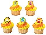 Yo Gabba Gabba Characters Cupcake Rings 12 Pack