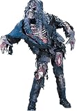 Complete 5 Pc Rotting Zombie Costume with Mask Plus Size