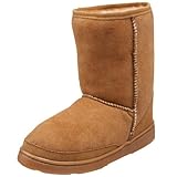 Minnetonka Short Sheepskin Pug Boot 3571 Damen Stiefel, EU 38 beige (golden tan)